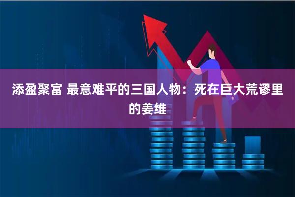添盈聚富 最意难平的三国人物：死在巨大荒谬里的姜维